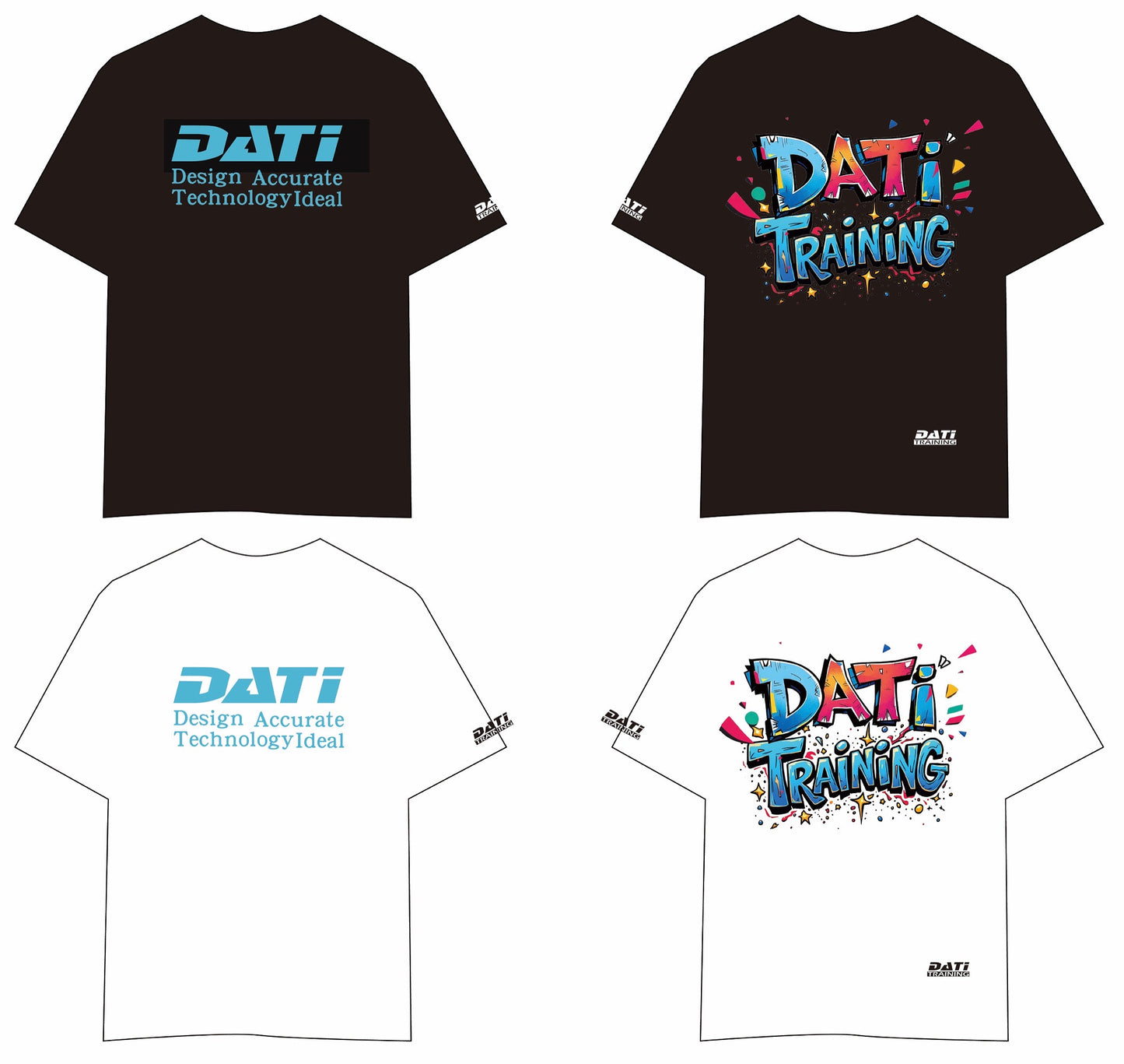 DATI Tシャツ ブルー