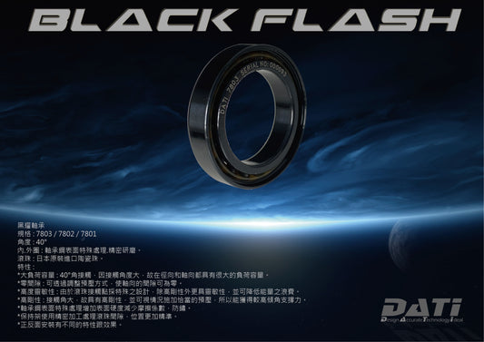 【Ceramic/Black Flash】ベアリング交換