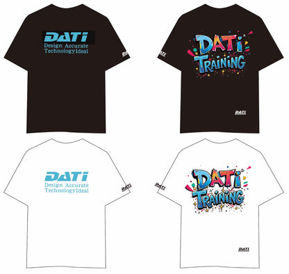 DATI Tシャツ　ブルー