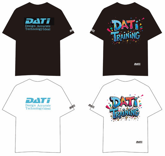 DATI Tシャツ　ブルー